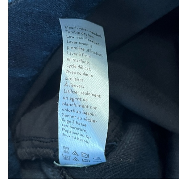 SPANX Jean-ish® Ankle Leggings Skinny Blue Denim Stretch Pull-on Women’s Size S - Picture 13 of 13